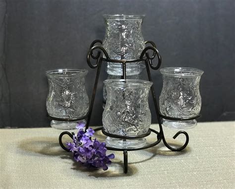 princess house large metal candle holder|princess candle holders.